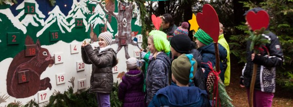 Adventskalender im Erlebniswald Trappenkamp