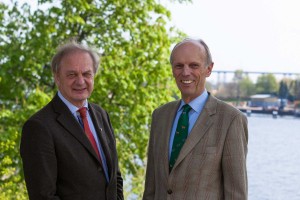 Dr. Claus-Hinnerk Baasch, alter und neuer Präsident der Landesjägerschaft (links) und sein Vize Hans Werner Blöcker sind "alte Hasen", wenn es um die Belange der Jagd in Schleswig-Holstein geht. Beide fordern lebbare Sachentscheidungen, wenn es um Jagd und Umwelt geht.