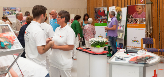 Die zweite Trappenkamper Gesundheitsmesse war ein voller Erfolg. Am Wahlsonntag kamen über 1000 Besucher