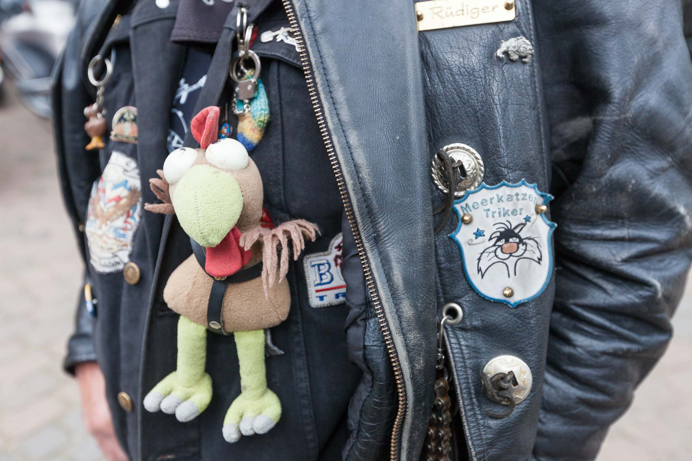 Beim 26. Motorradgottesdienst in Bokhorst gab es zwei Taufen