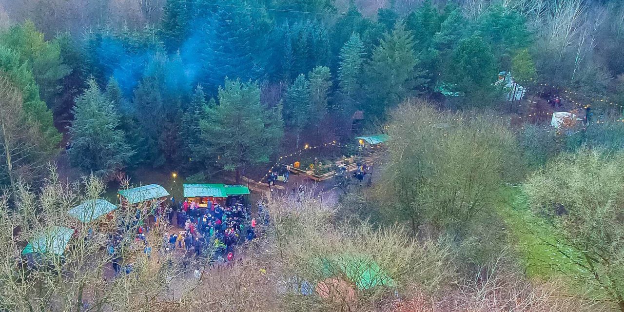 Besucher, Teilnehmer und Veranstalter erlebten eine zauberhafte und gelungene Waldweihnacht im Erlebniswald Trappenkamp.