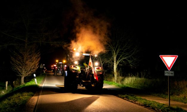 Mitte November ging die Reise nach Hamburg. Jetzt trieb die Sorge um die Zukunft die Bauern nach Berlin. Auch Landwirte aus Schillsdorf oder Bönebüttel waren dabei.