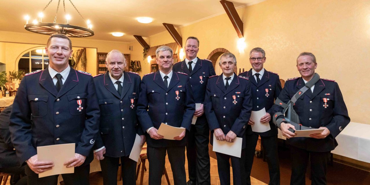 Eine starke Truppe und ein ruhiges Feuerwehrjahr 2019, blickten Schillsdorfs Freiwillige zurück