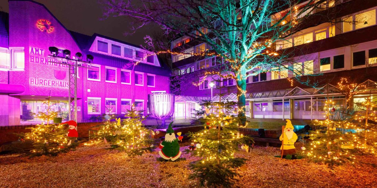 Trappenkamper Lichtblicke verzauberten den Marktplatz