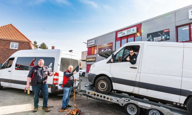 Der Hannoveraner Max Krumpeter hat ein besonderes Hilfsprojekt für Menschen aus und in der Ukraine gestartet. Staplerservice Kühl aus Großharrie ist spontan dabei.